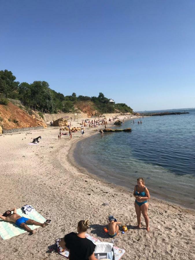Студия-Спальня С Видом На Море И Аркадию Odessza Kültér fotó